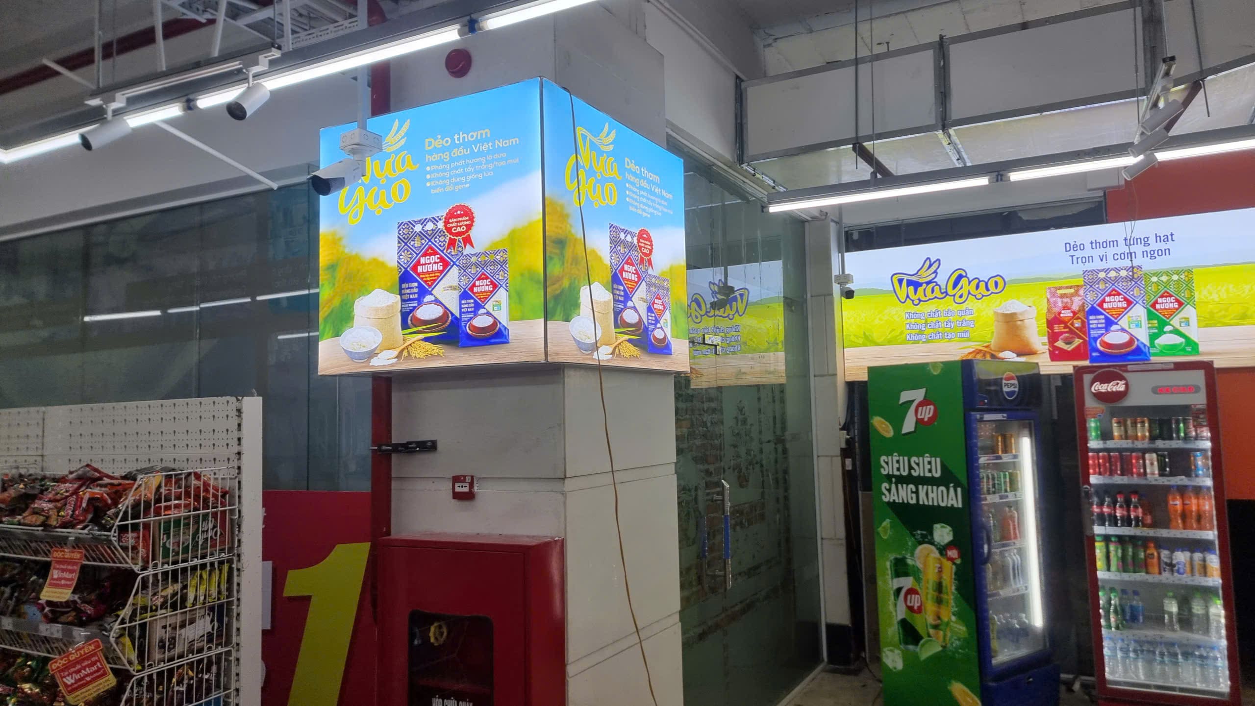 Hộp đèn lụa 3P in UV Hàn Quốc 