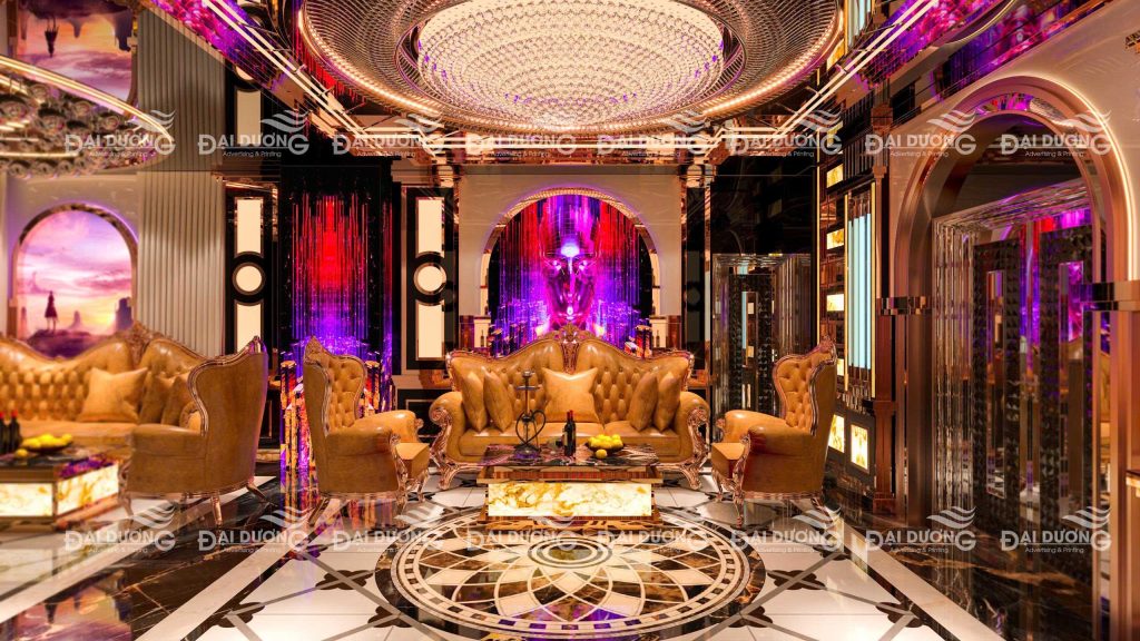 Sảnh chờ đẳng cấp cho quán Karaoke VIP