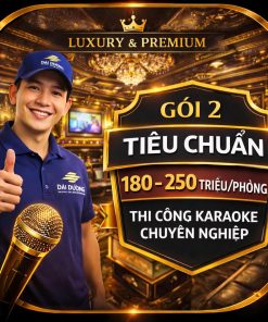 Gói thi công phòng Karaoke tiêu chuẩn
